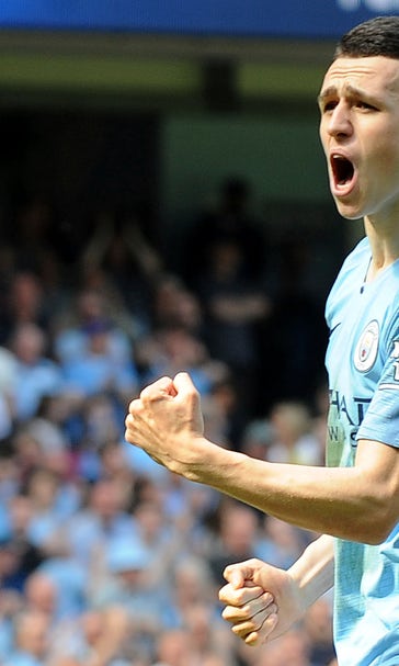 Foden’s 1st EPL goal sends City top, dents Spurs top-4 bid